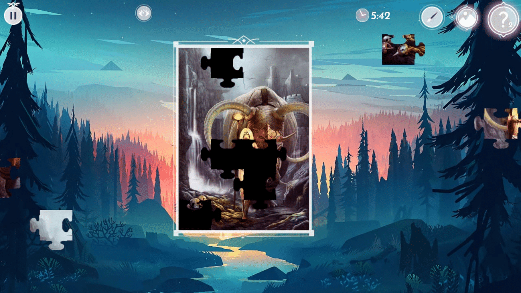 Dark Fantasy 2: Jigsaw Puzzle screenshot