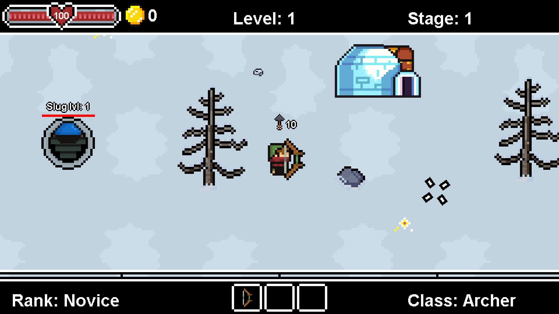 Dungeon Arena: Arena Snowy plain - Screenshot