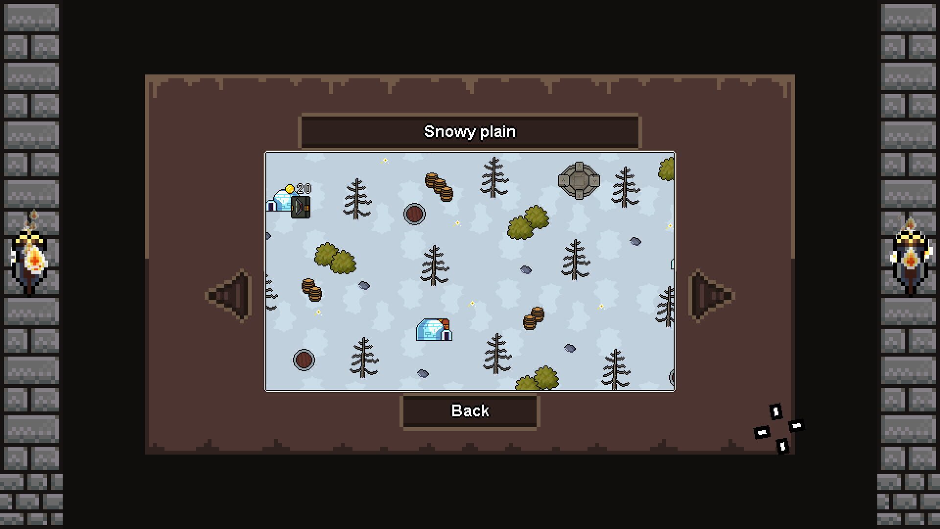 Dungeon Arena: Arena Snowy plain - Screenshot