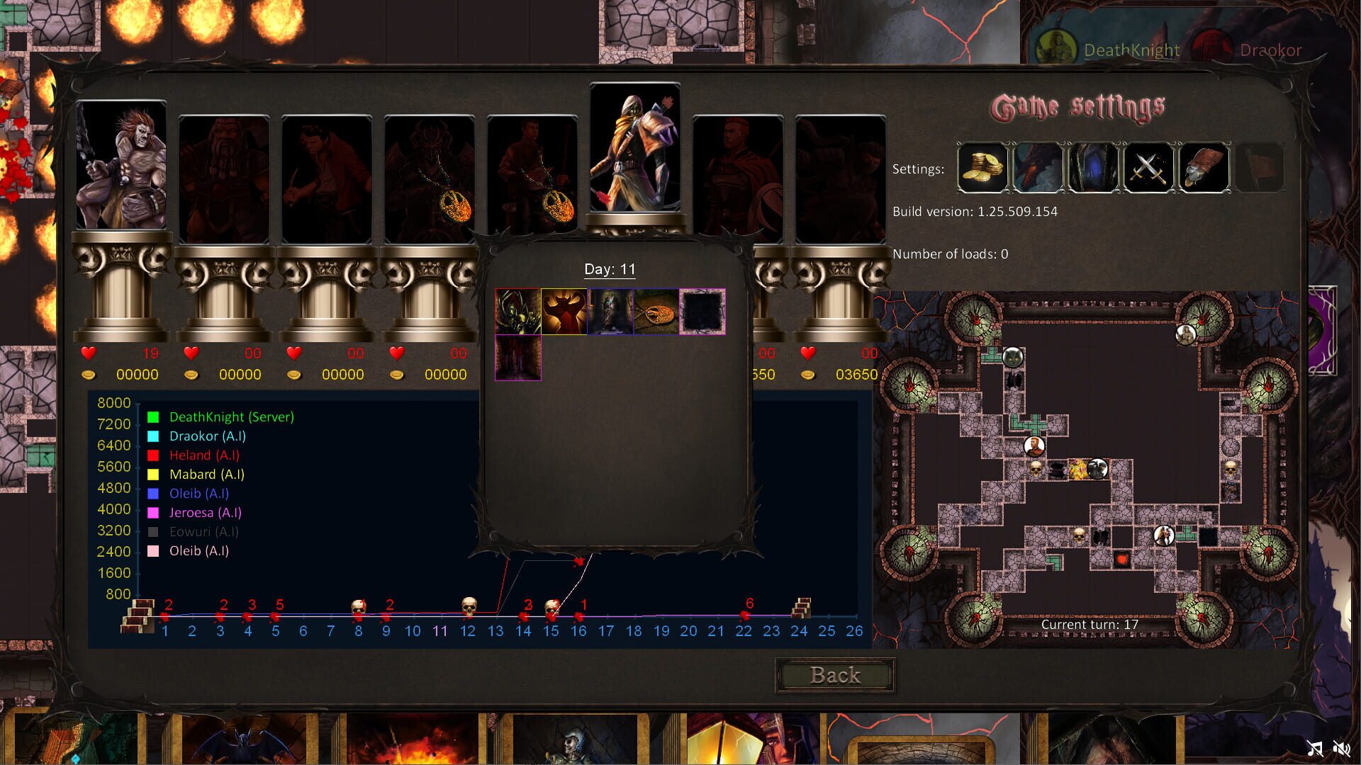 Castle Explorer: Heroes and rings - Screenshot