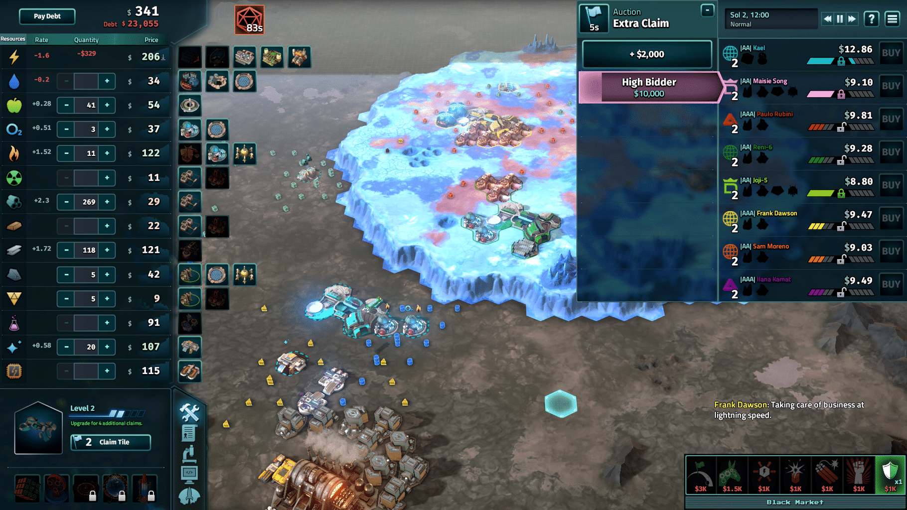 Offworld Trading Company: Interdimensional screenshot