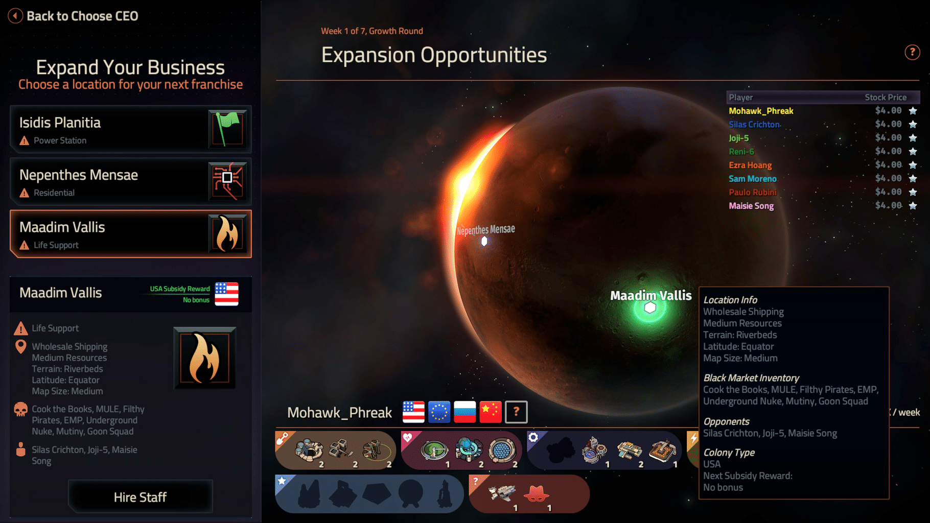 Offworld Trading Company: Market Corrections screenshot