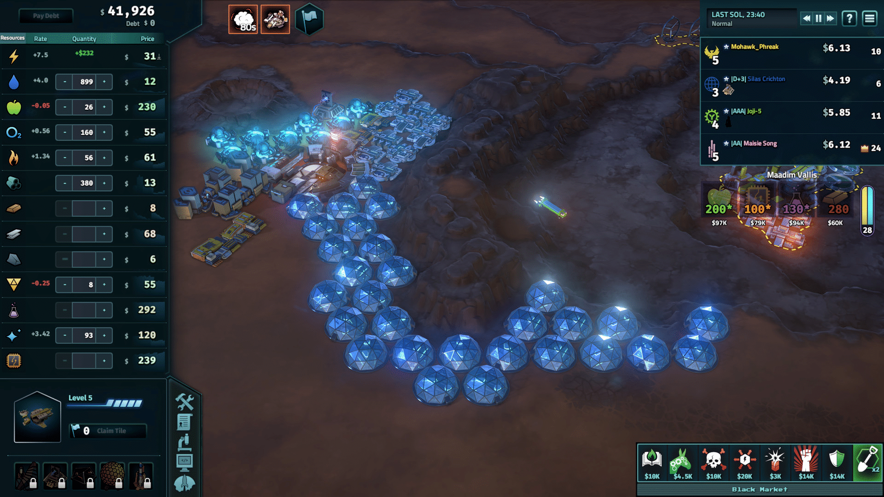 Offworld Trading Company: Market Corrections screenshot