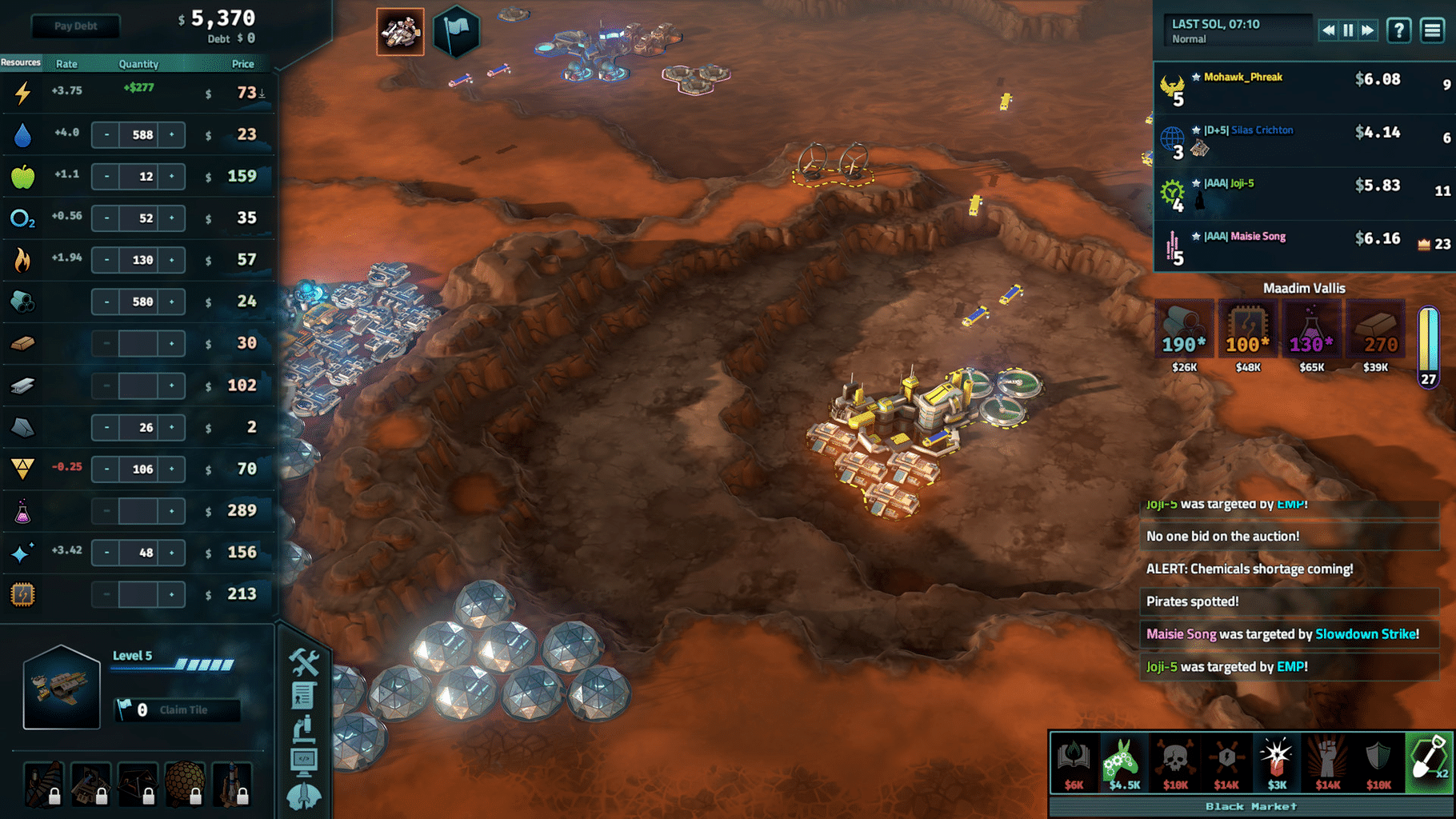 Offworld Trading Company: Market Corrections screenshot