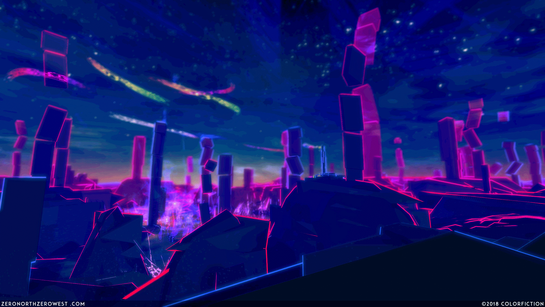 0°N 0°W: VR screenshot