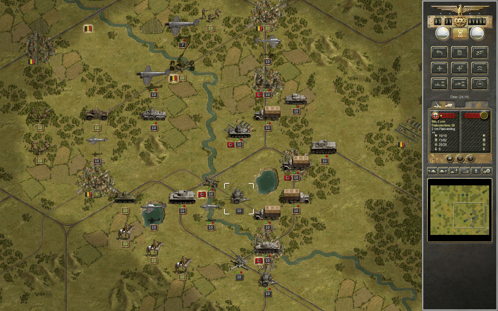 Panzer Corps: Grand Campaign - '40 screenshot