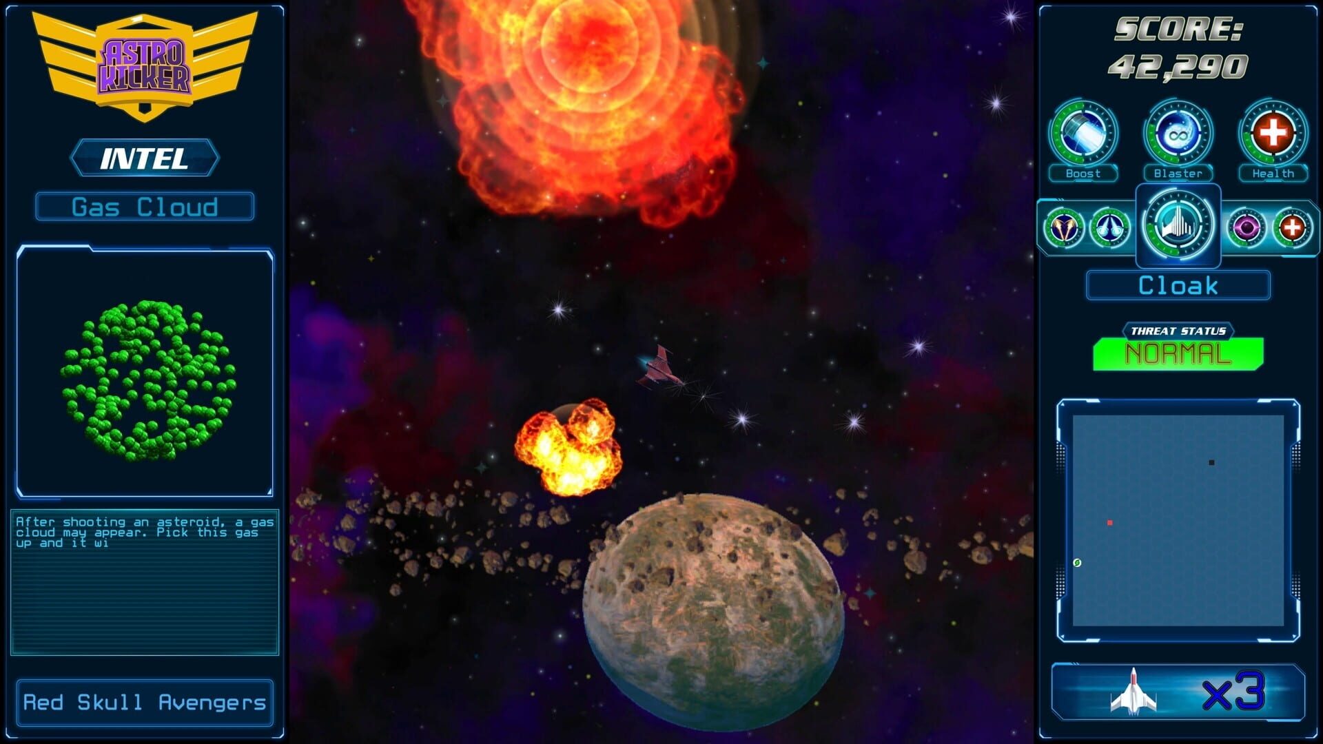 Astrokicker - Screenshot