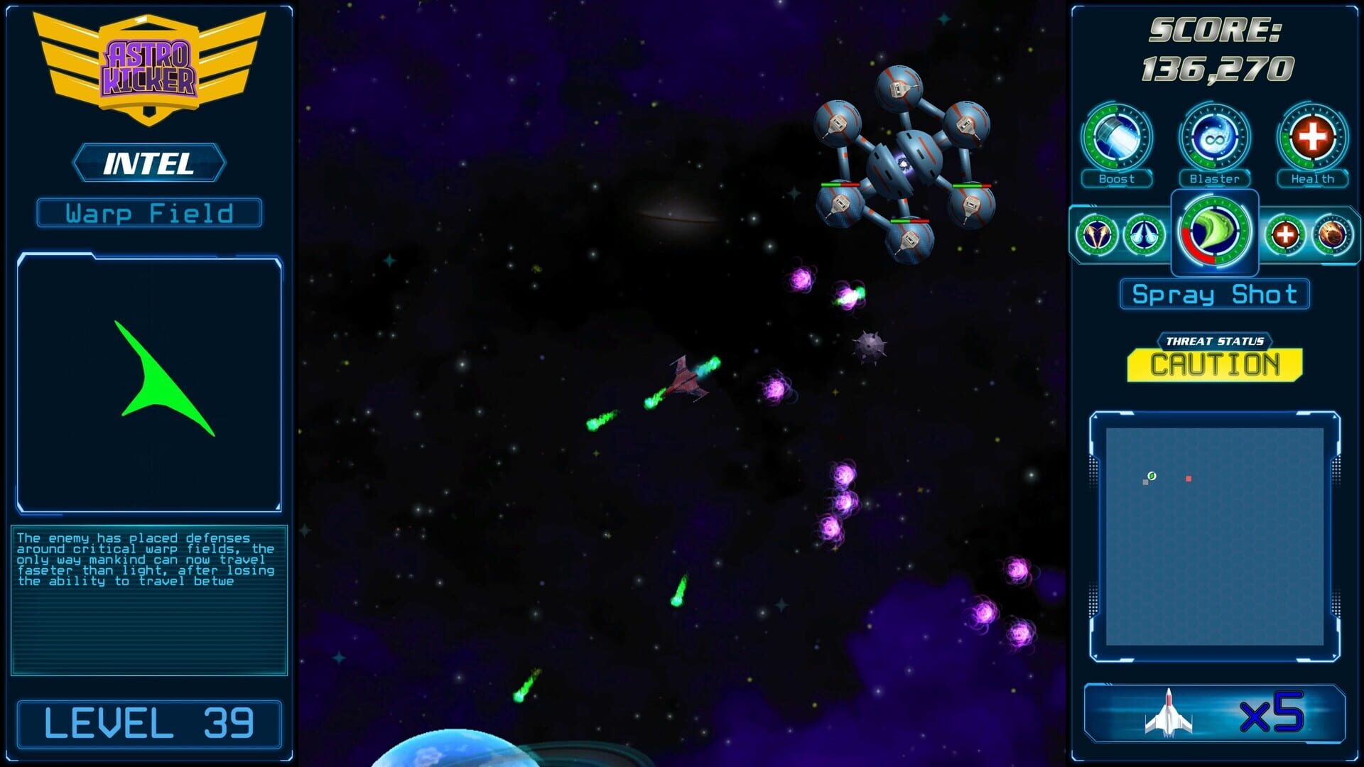 Astrokicker - Screenshot