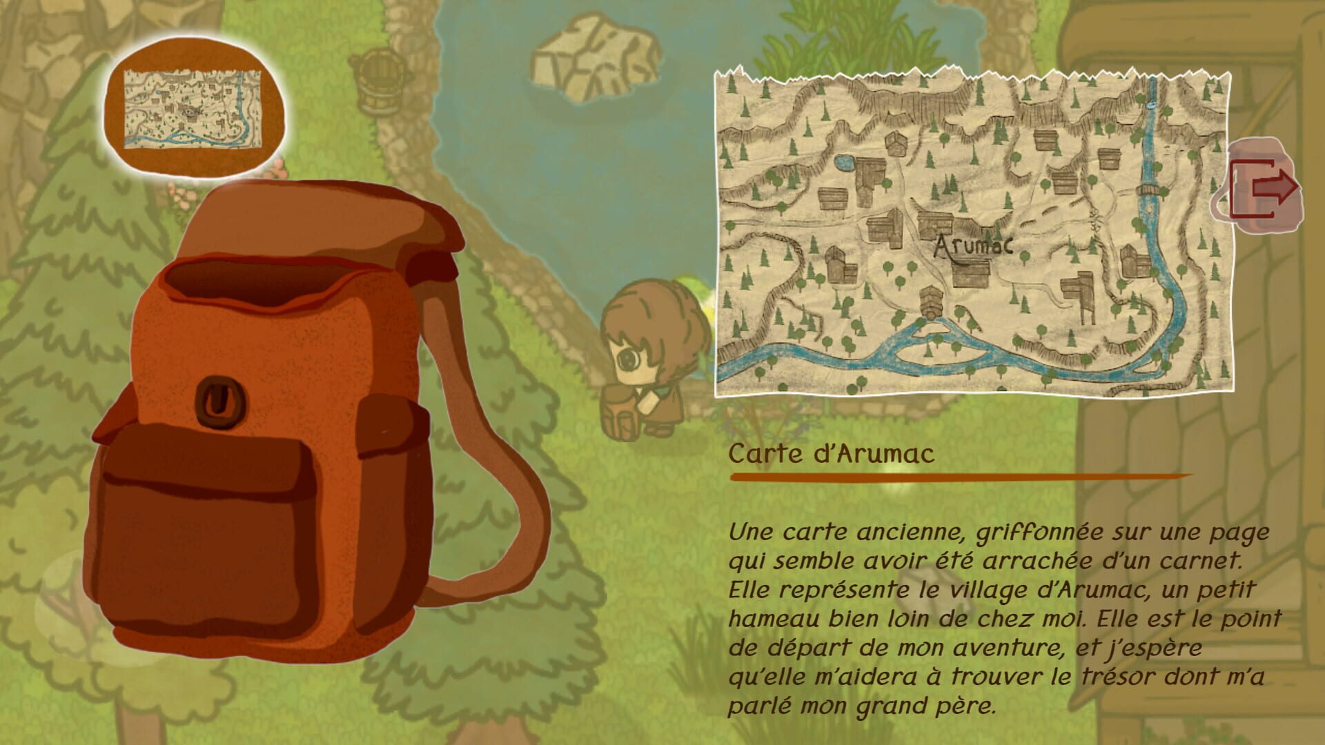 Mémoire d'Arumac - Screenshot