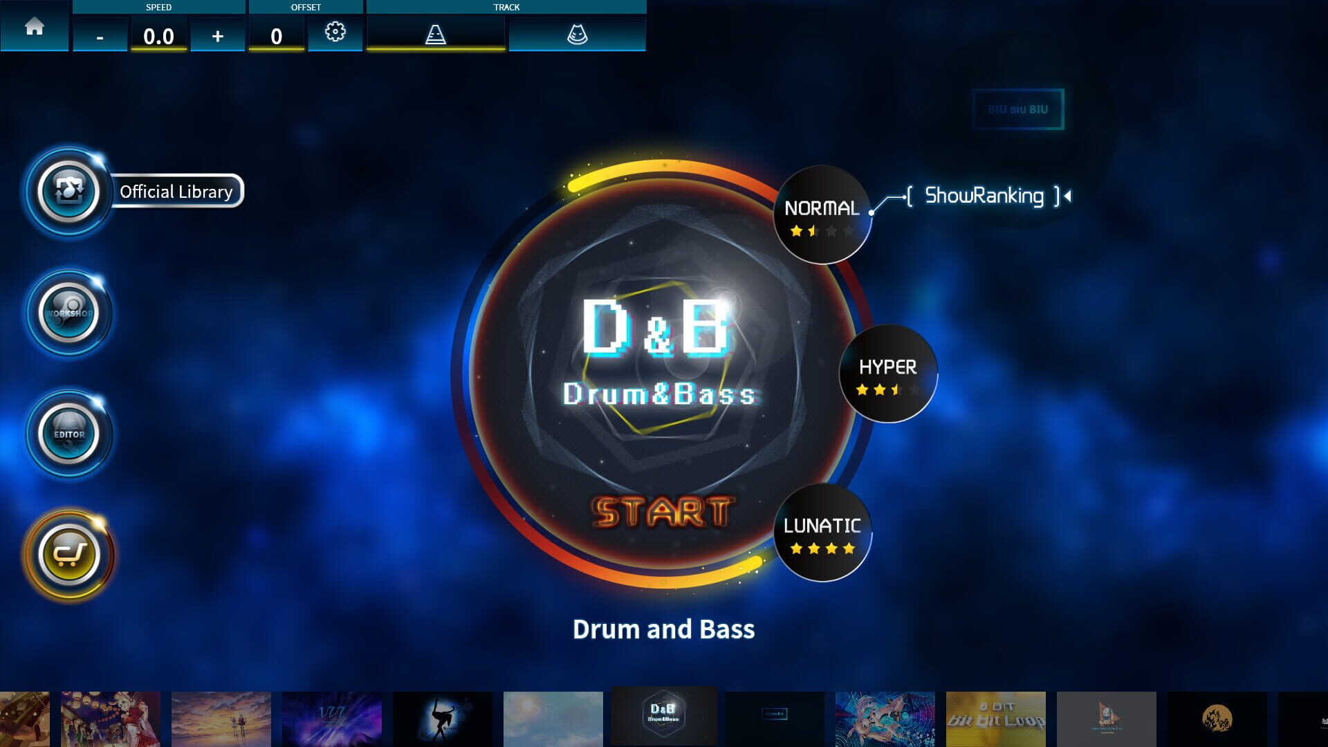Rhythm World: Master Project - Electronica - Screenshot