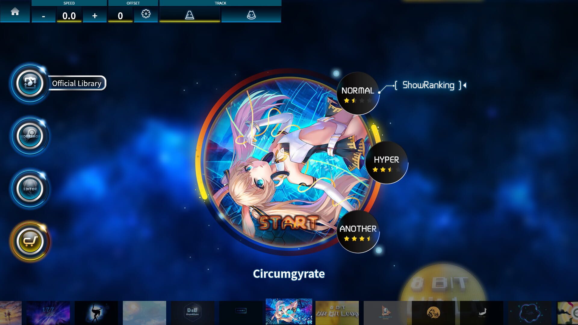 Rhythm World: Master Project - Electronica - Screenshot