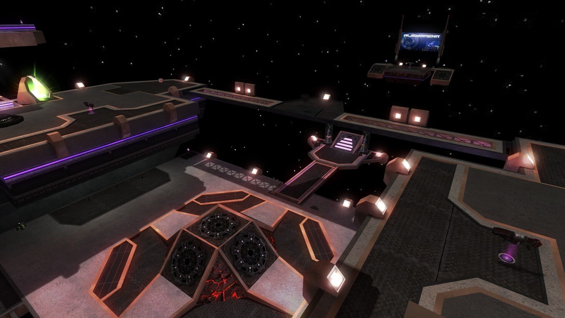 Alien Arena: Warriors Of Mars - Map Pack 7 - Screenshot