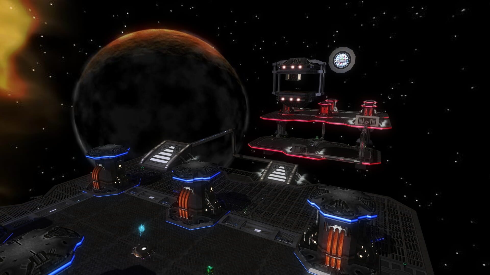 Alien Arena: Warriors Of Mars - Map Pack 3 - Screenshot