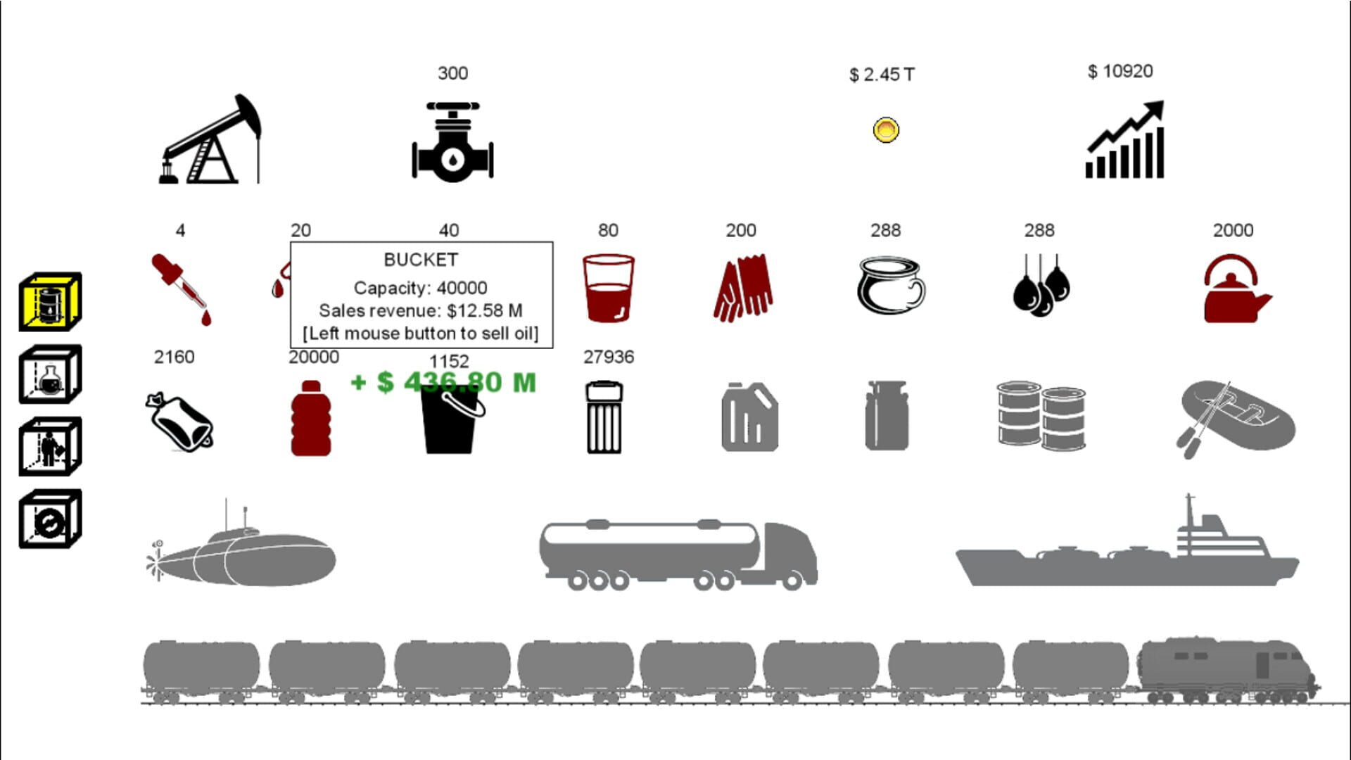 Opec Idle - Screenshot