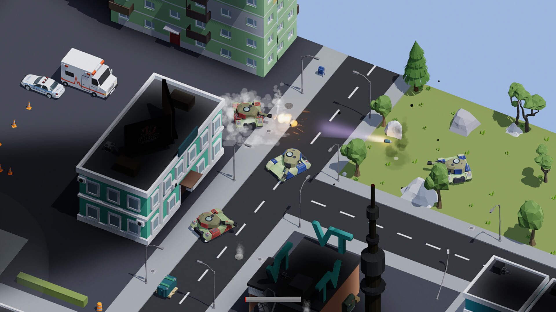 Tank Rampage - Screenshot