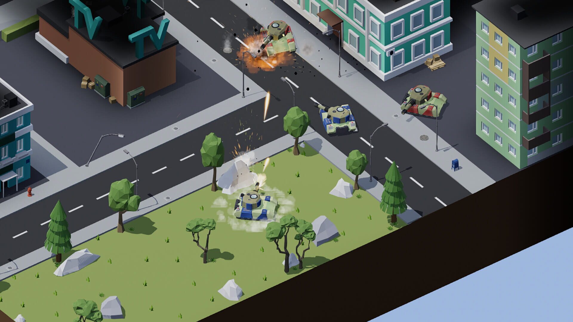 Tank Rampage - Screenshot