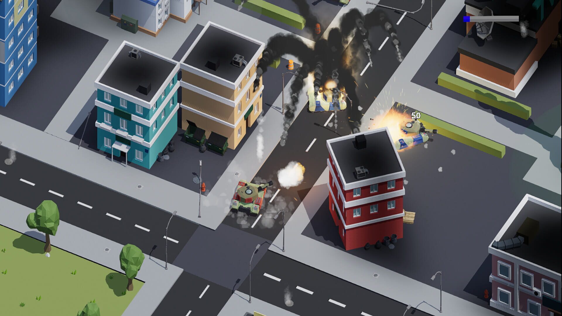 Tank Rampage - Screenshot