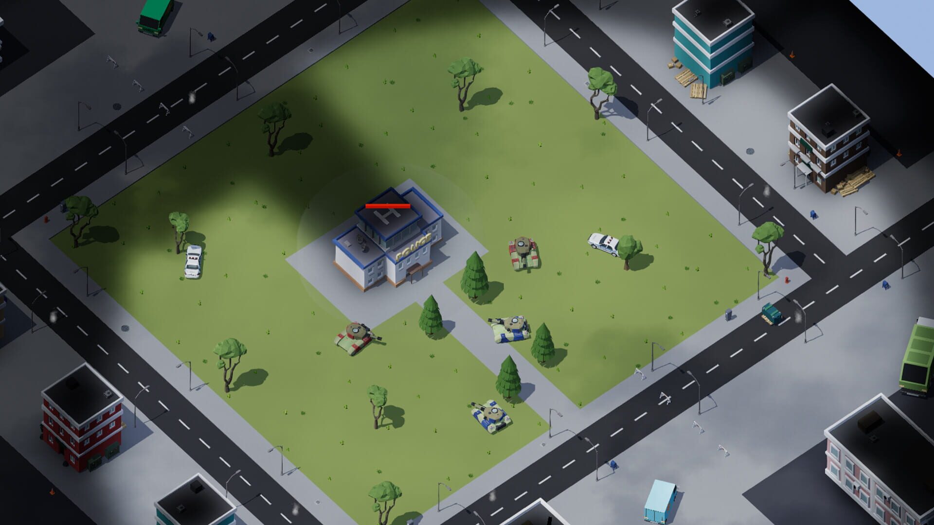 Tank Rampage - Screenshot