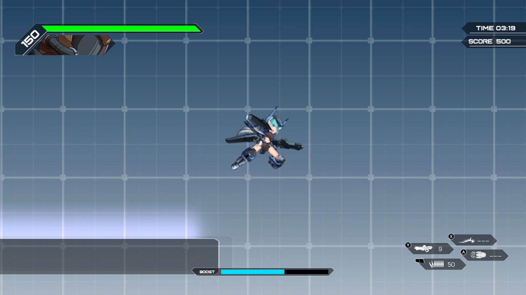 Hardcore Mecha: Thunderbolt Otome screenshot