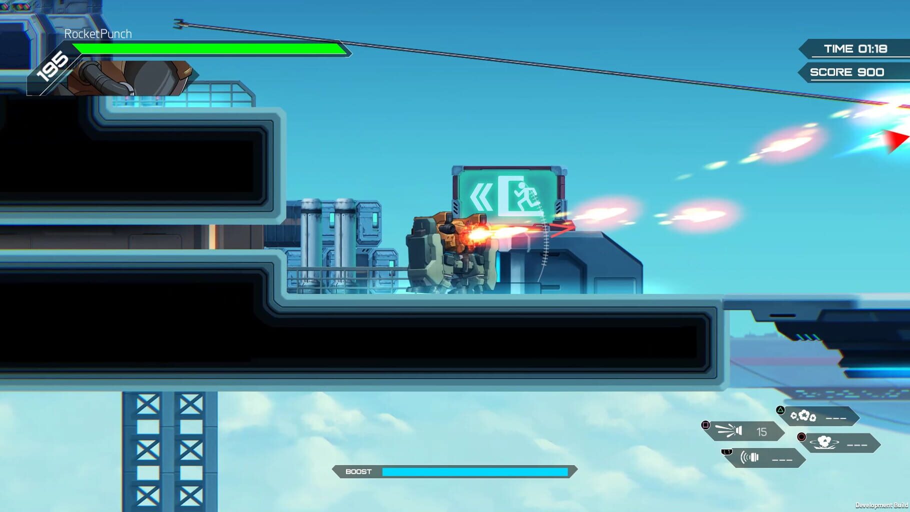 Hardcore Mecha: Round Hammer Particle Cannon screenshot