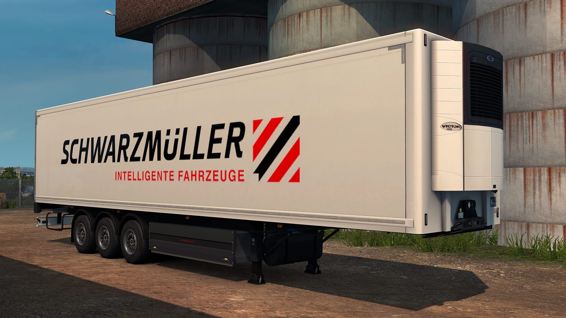 Euro Truck Simulator 2: Schwarzmüller Trailer Pack