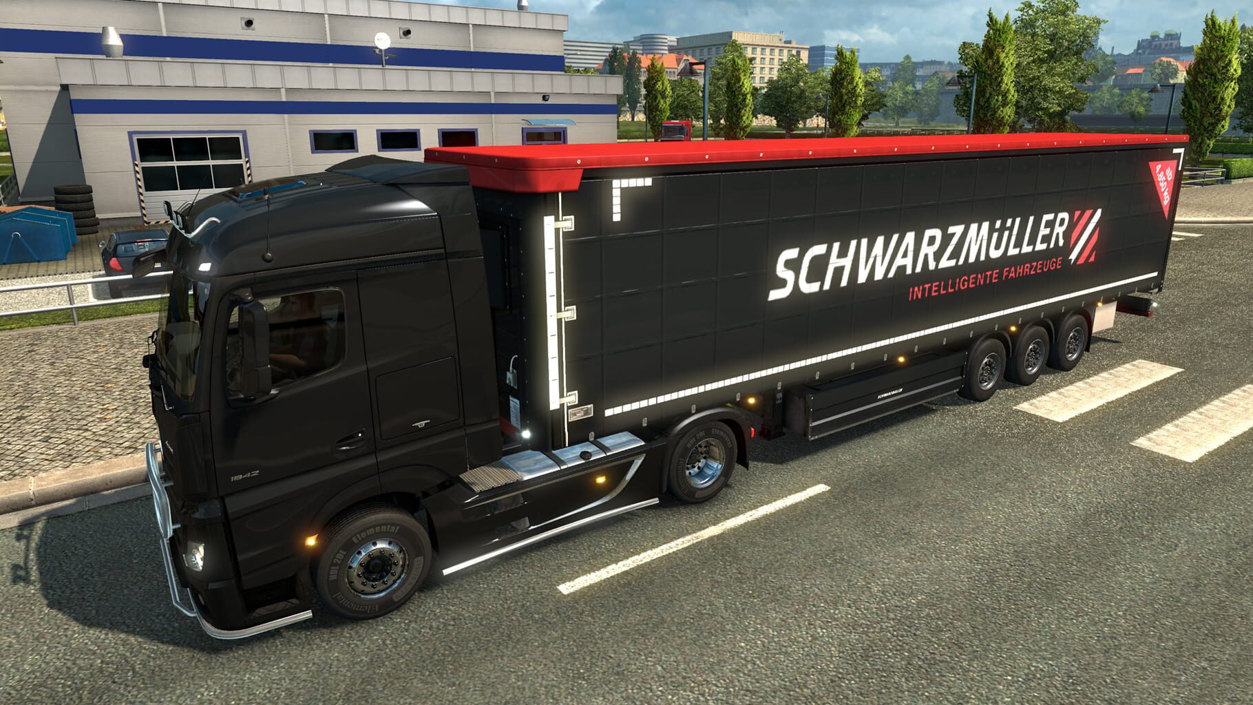 Euro Truck Simulator 2: Schwarzmüller Trailer Pack