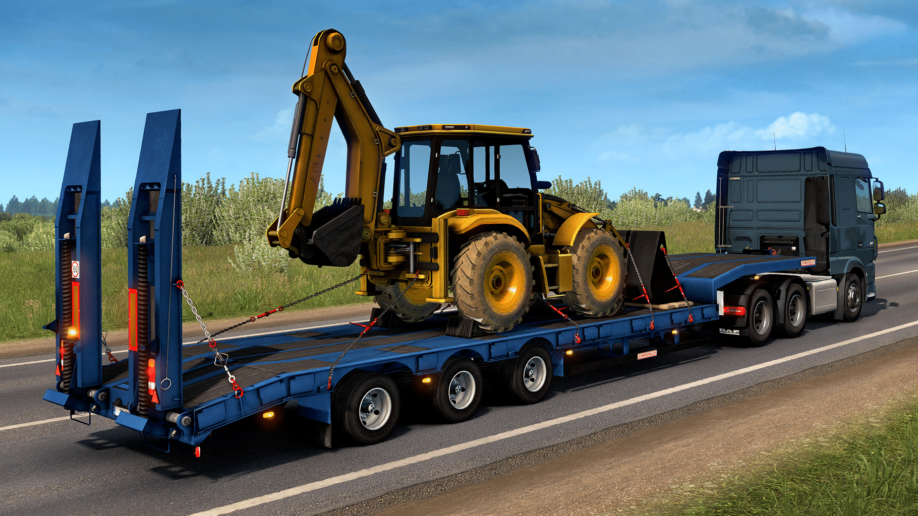 Euro Truck Simulator 2: Schwarzmüller Trailer Pack screenshot