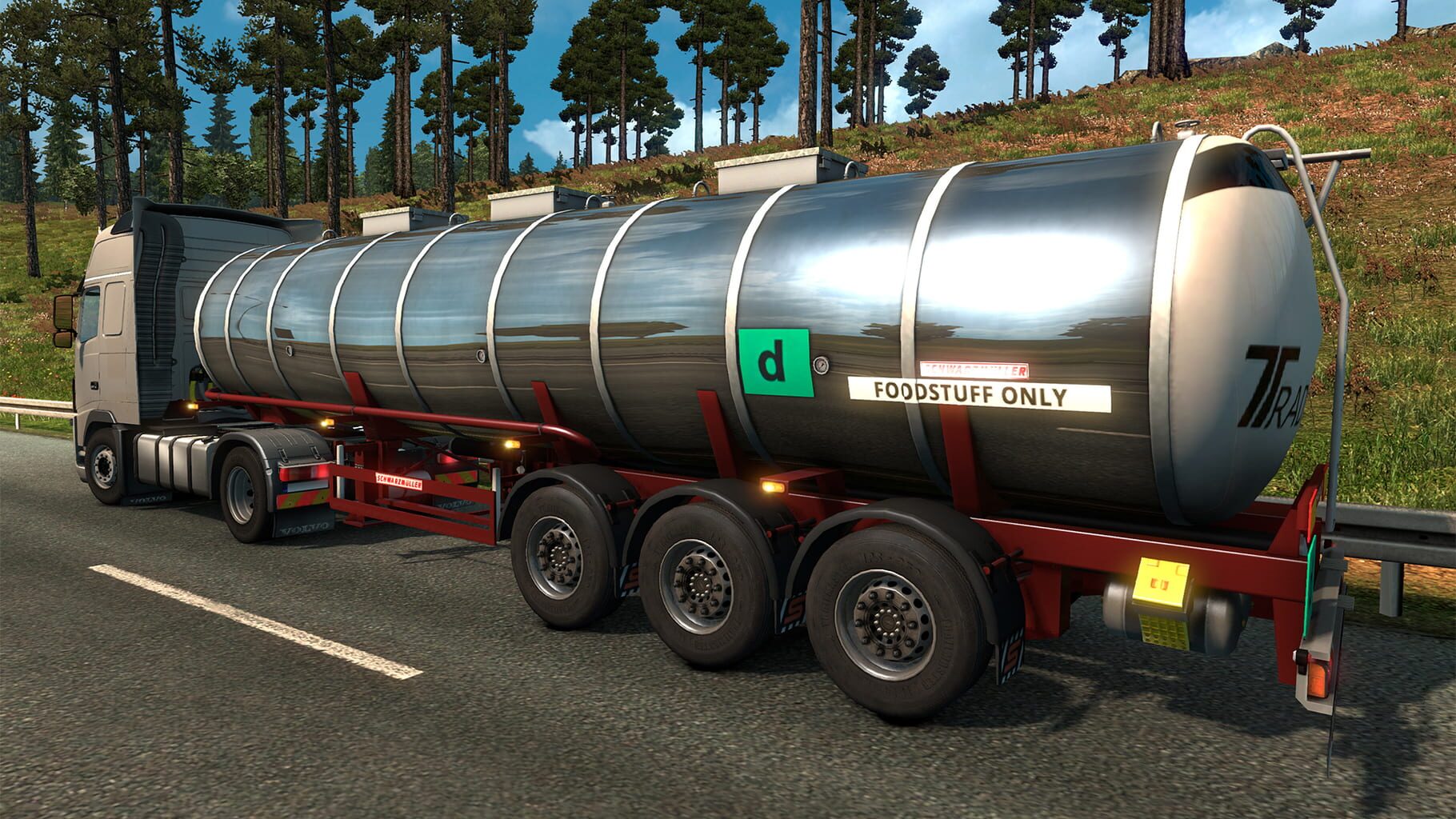 Euro Truck Simulator 2: Schwarzmüller Trailer Pack