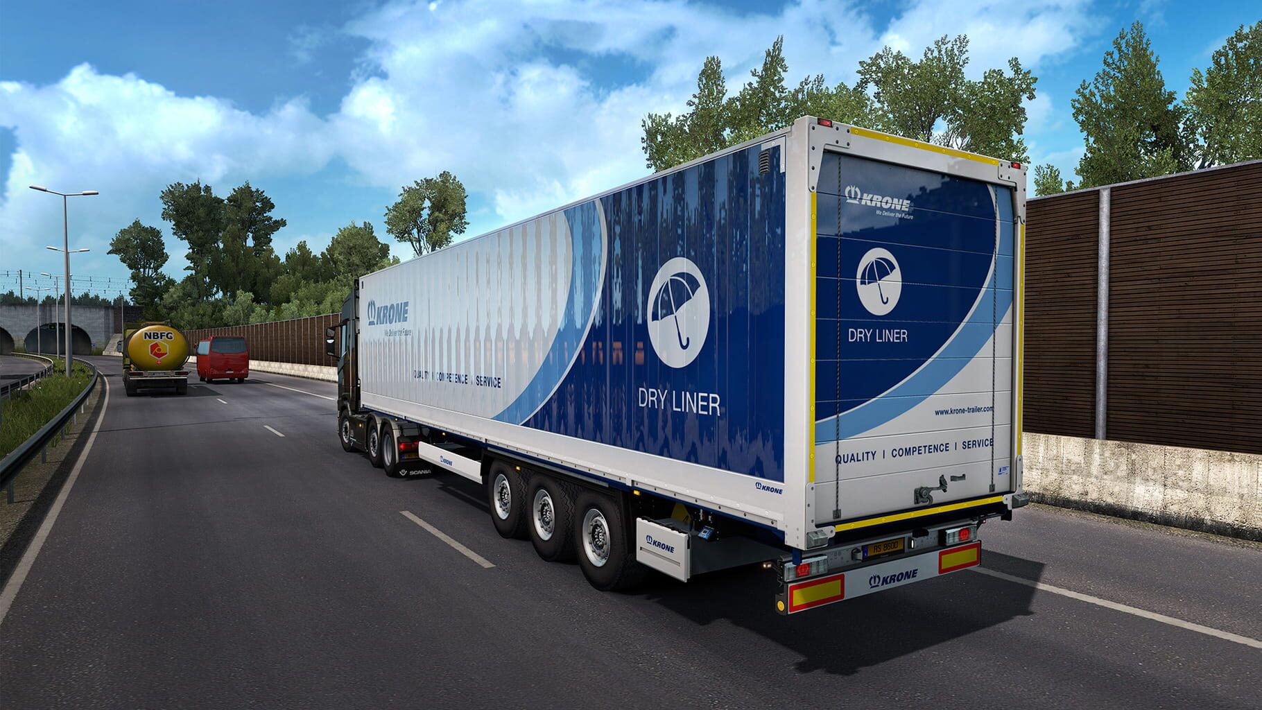 Euro Truck Simulator 2: Krone Trailer Pack