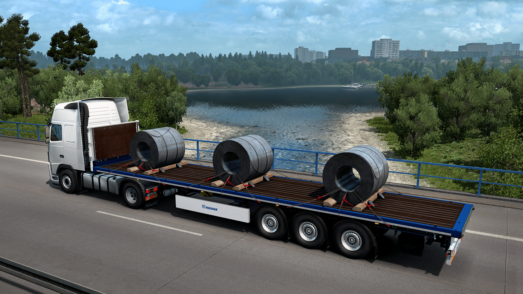 Euro Truck Simulator 2: Krone Trailer Pack screenshot