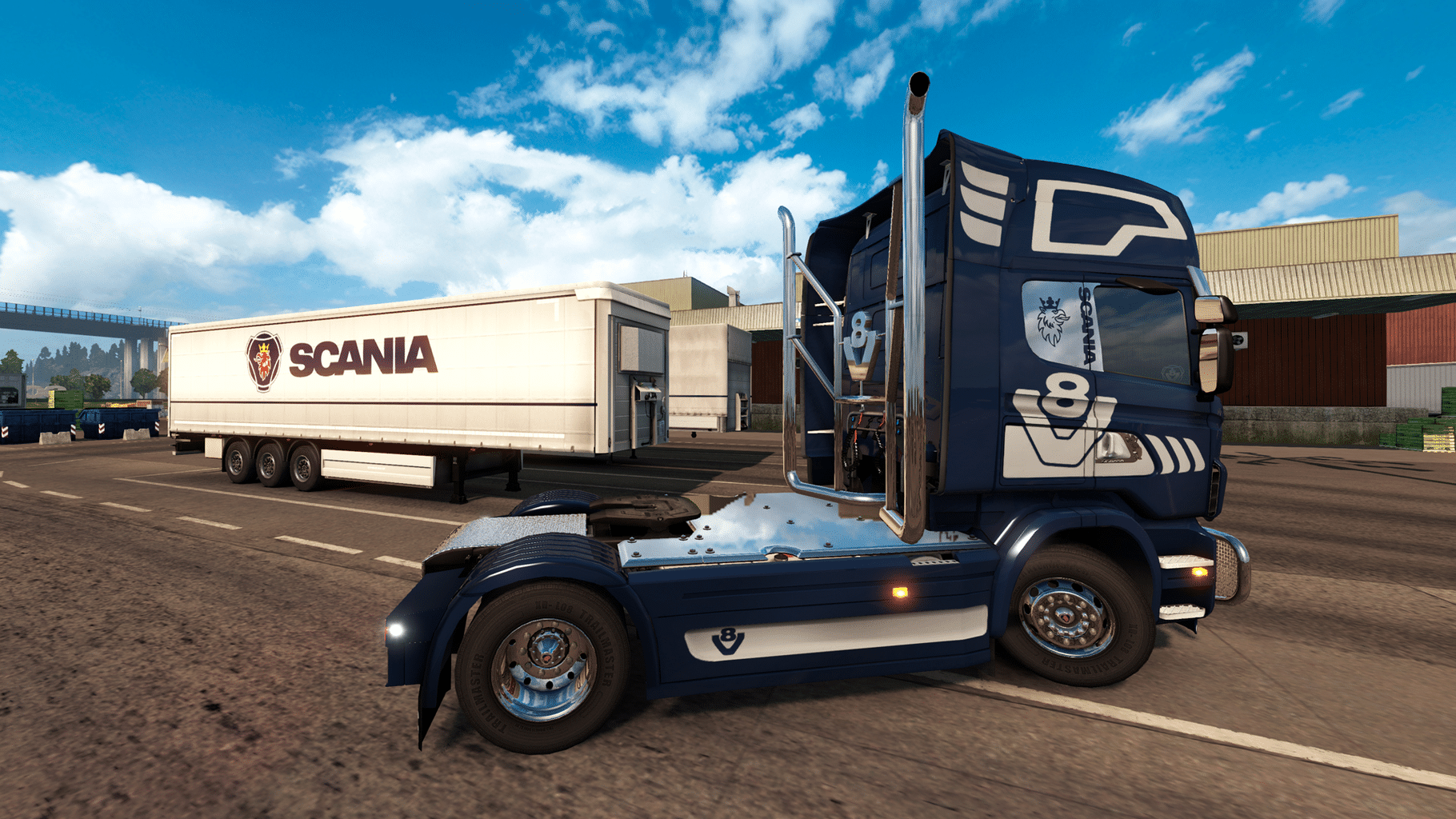 Euro Truck Simulator 2: Mighty Griffin Tuning Pack screenshot