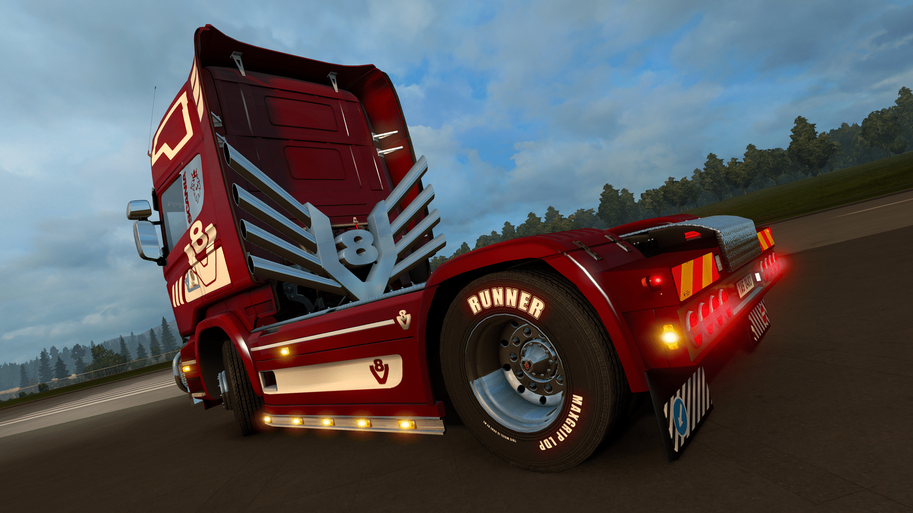 Euro Truck Simulator 2: Mighty Griffin Tuning Pack screenshot