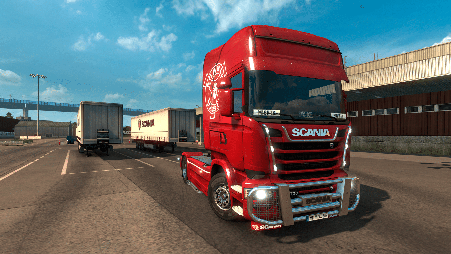 Euro Truck Simulator 2: Mighty Griffin Tuning Pack screenshot