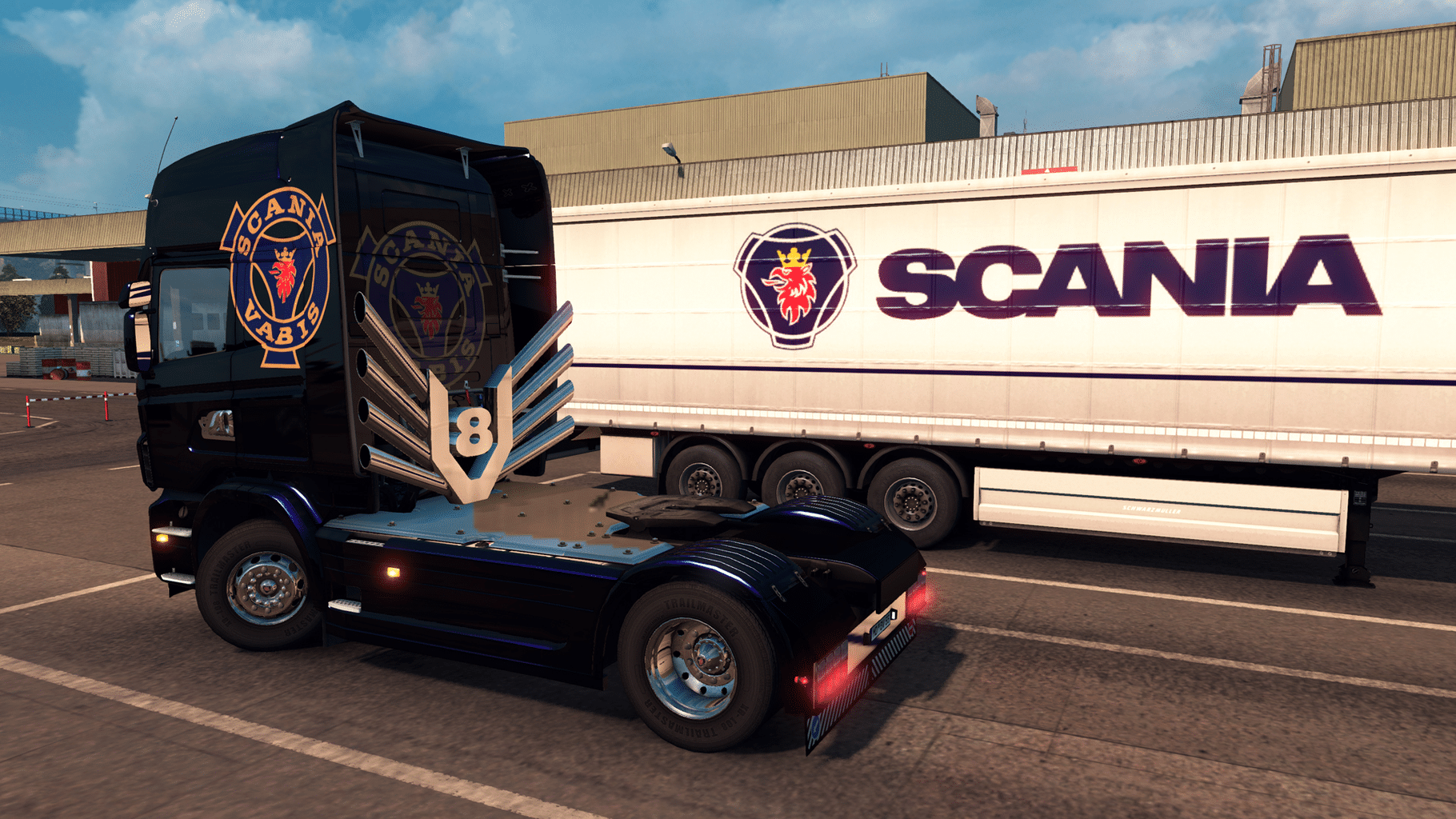 Euro Truck Simulator 2: Mighty Griffin Tuning Pack screenshot