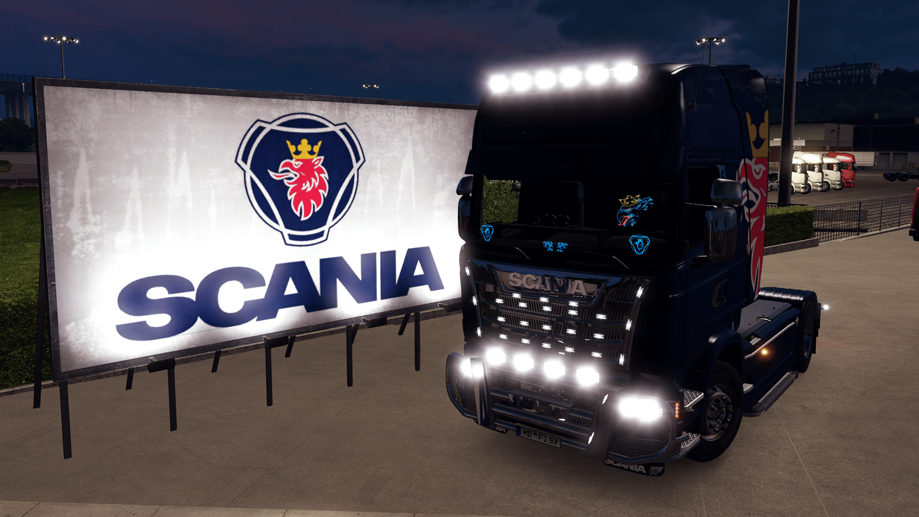 Euro Truck Simulator 2: Mighty Griffin Tuning Pack screenshot