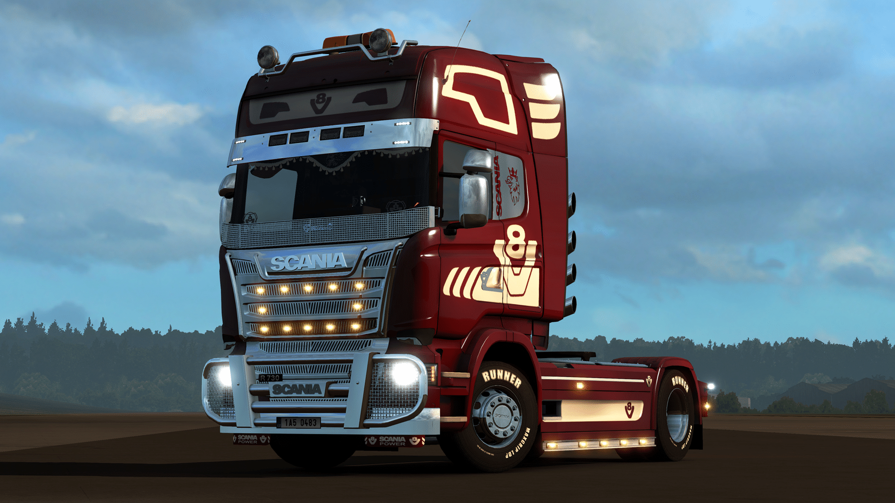 Euro Truck Simulator 2: Mighty Griffin Tuning Pack screenshot