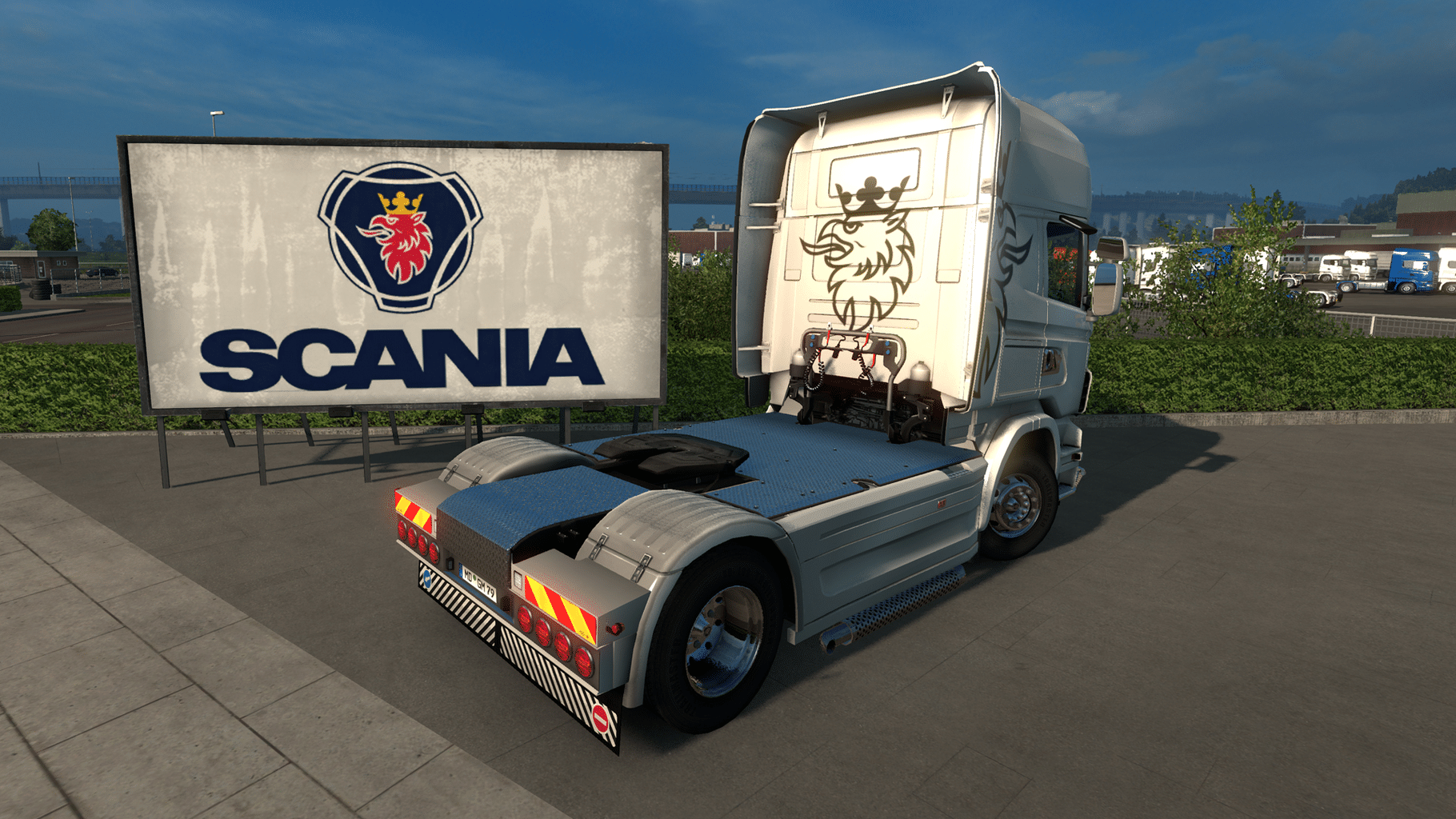 Euro Truck Simulator 2: Mighty Griffin Tuning Pack screenshot