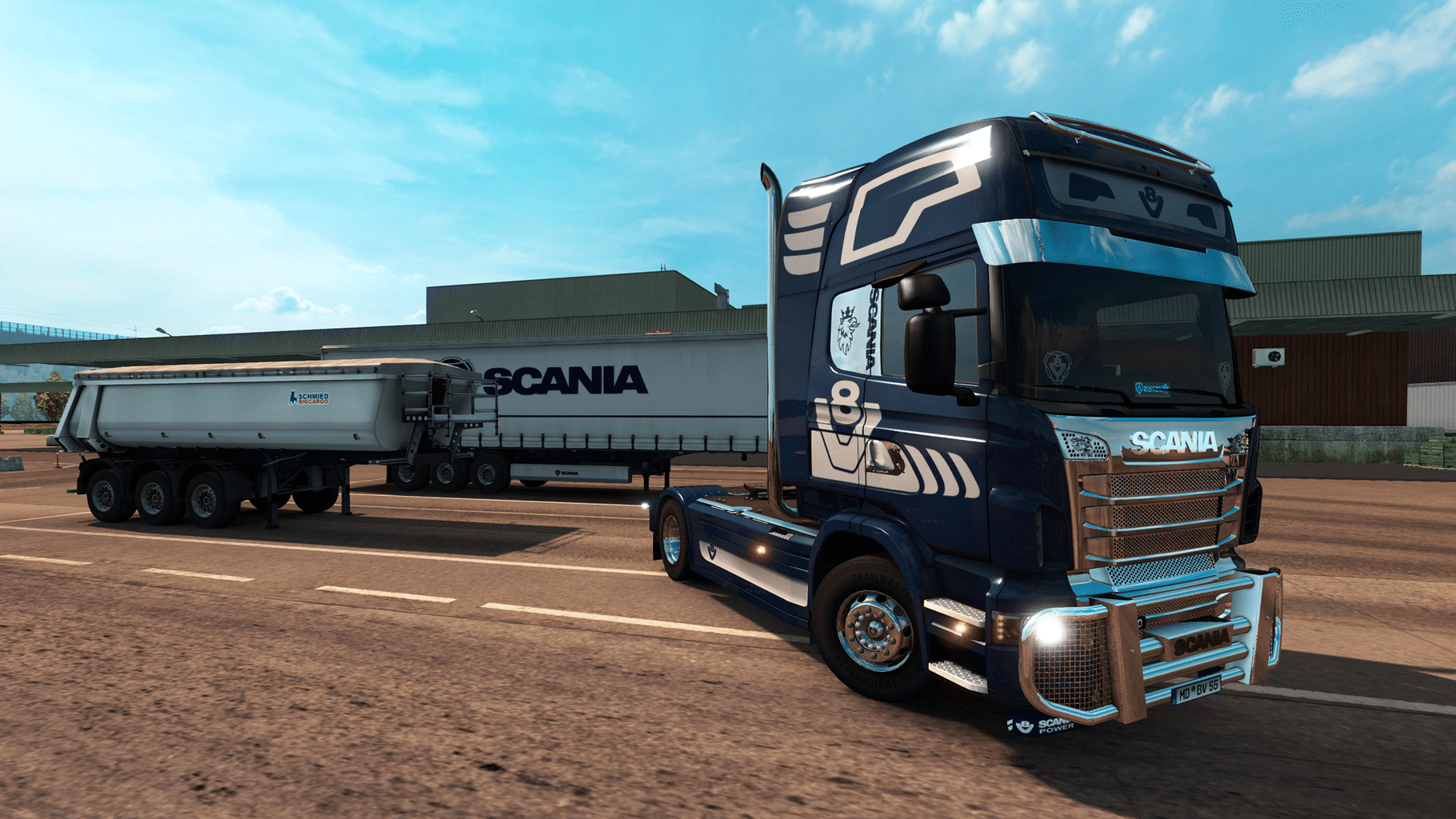 Euro Truck Simulator 2: Mighty Griffin Tuning Pack screenshot