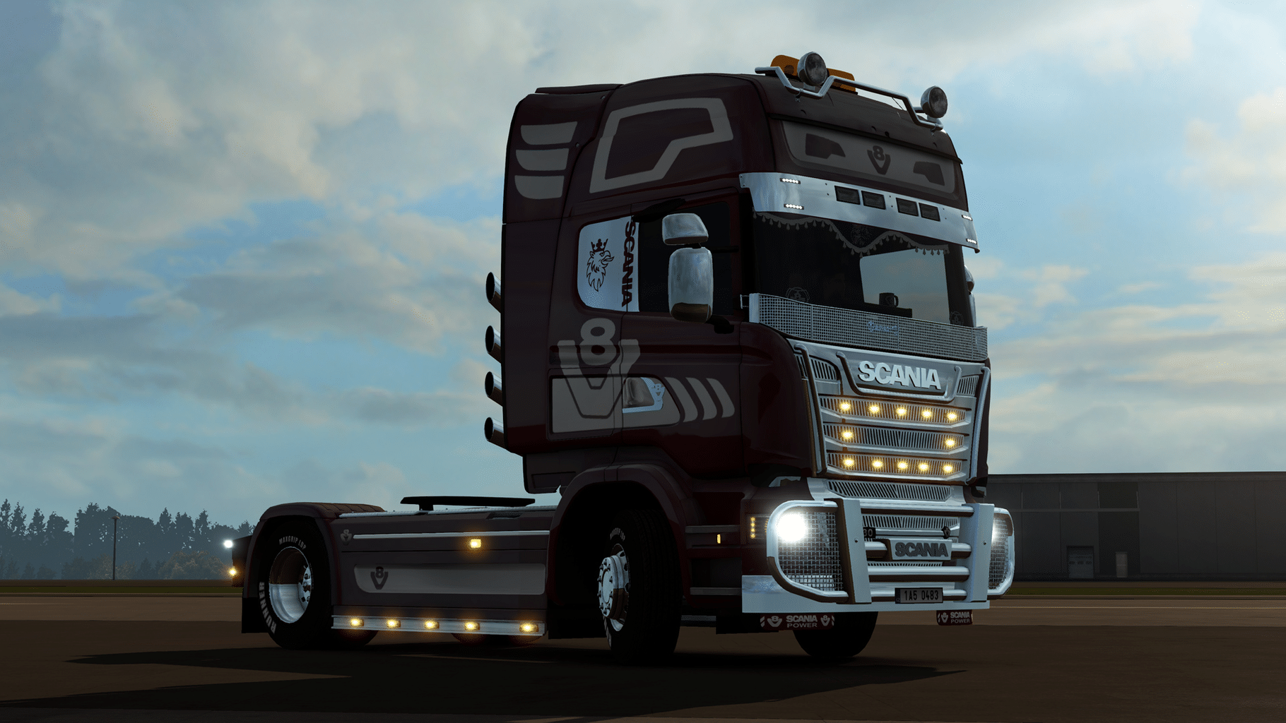 Euro Truck Simulator 2: Mighty Griffin Tuning Pack screenshot