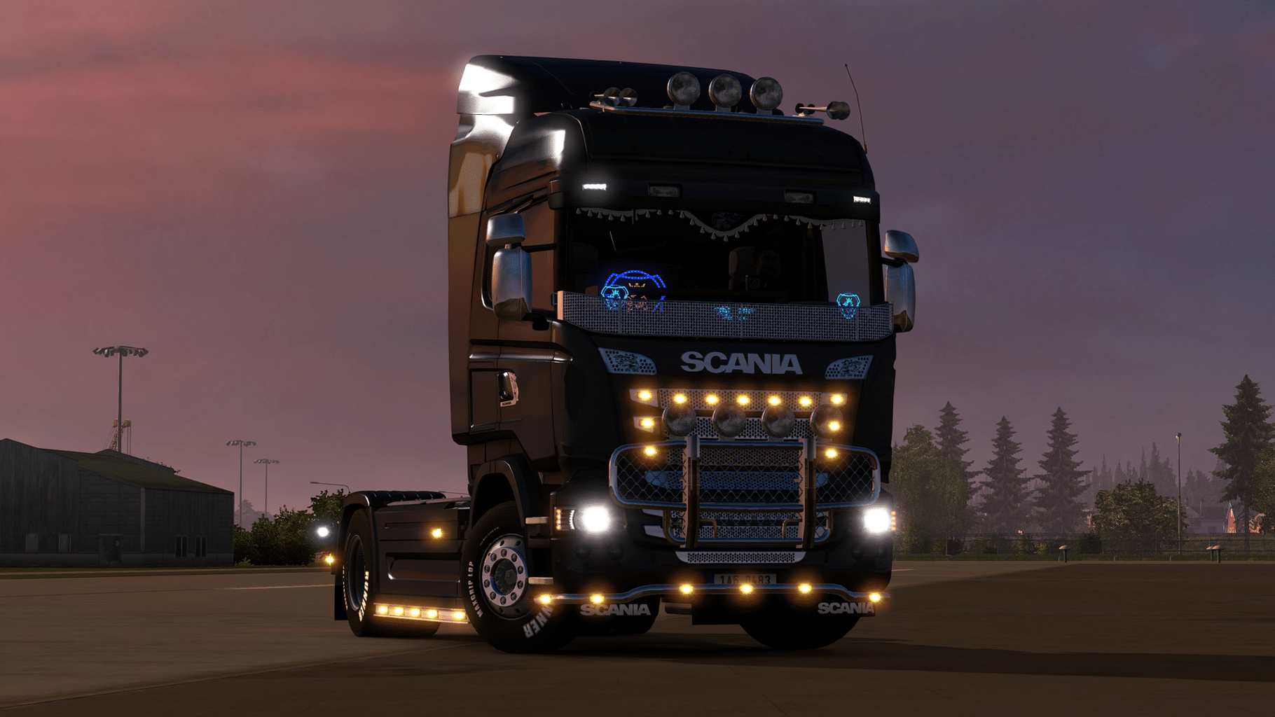 Euro Truck Simulator 2: Mighty Griffin Tuning Pack screenshot