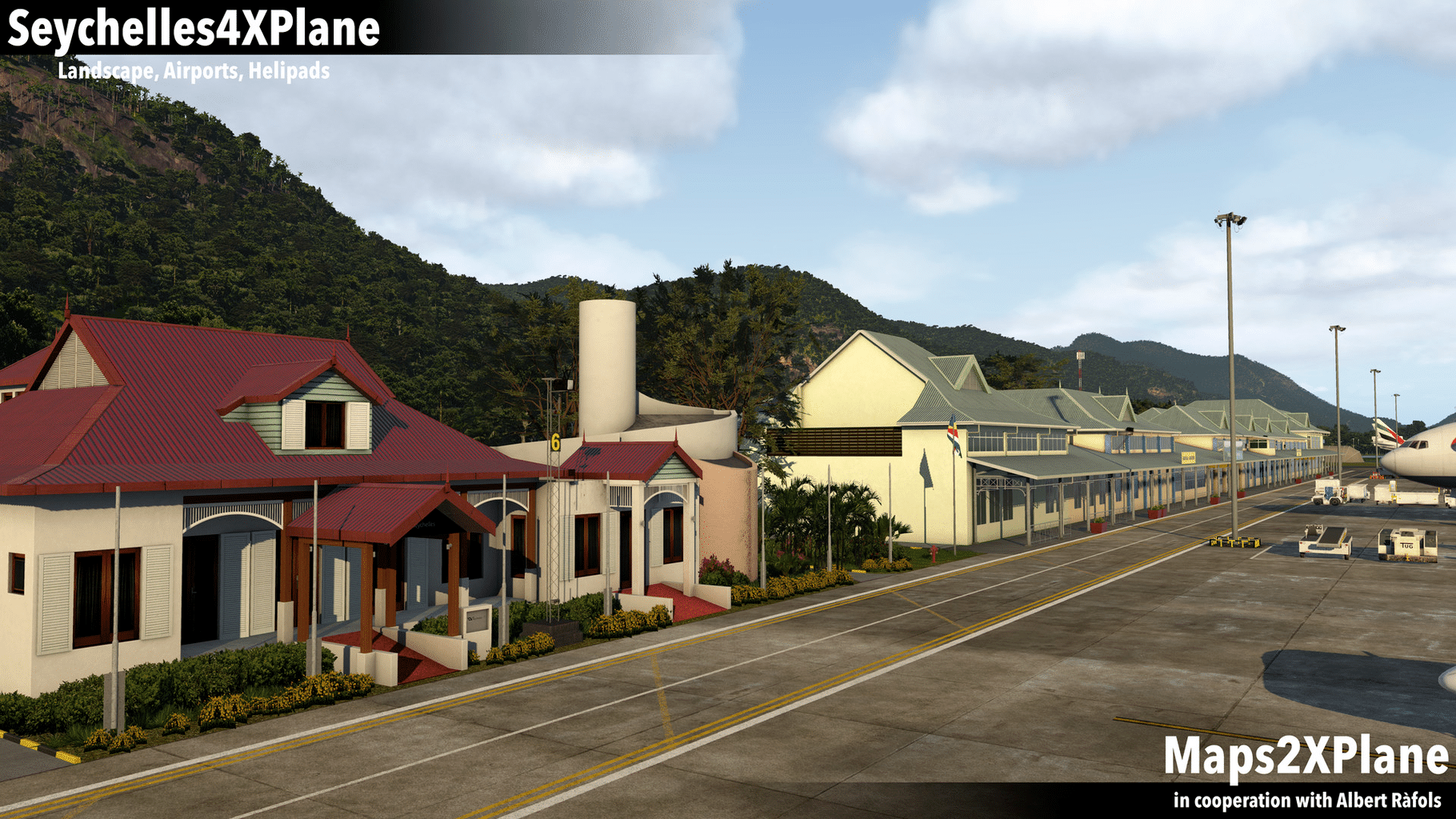 X-Plane 11: Aerosoft Seychelles XP screenshot