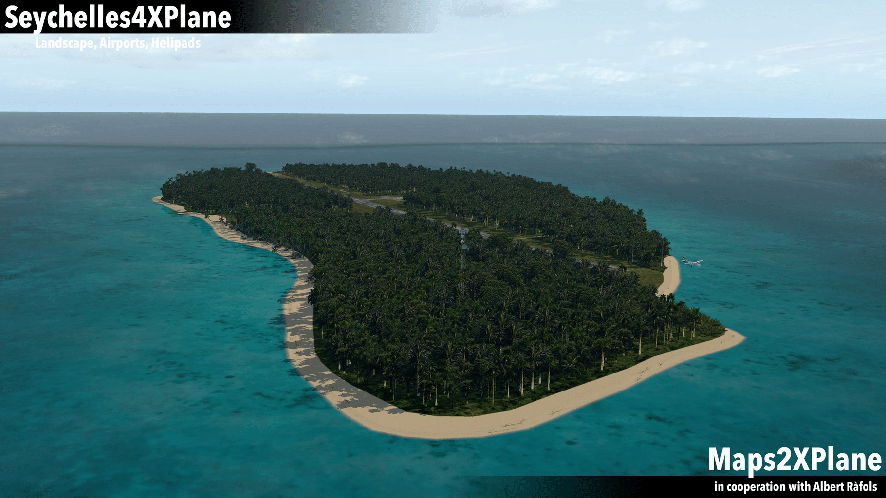 X-Plane 11: Aerosoft Seychelles XP screenshot