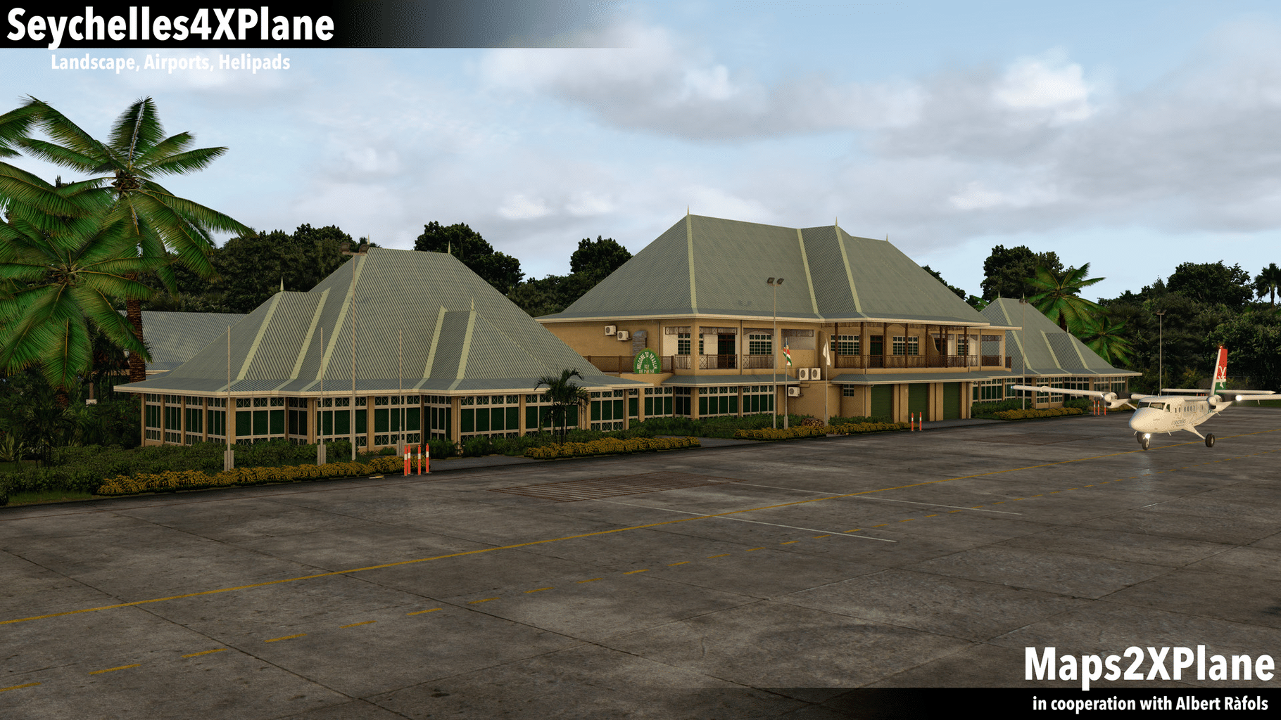 X-Plane 11: Aerosoft Seychelles XP screenshot