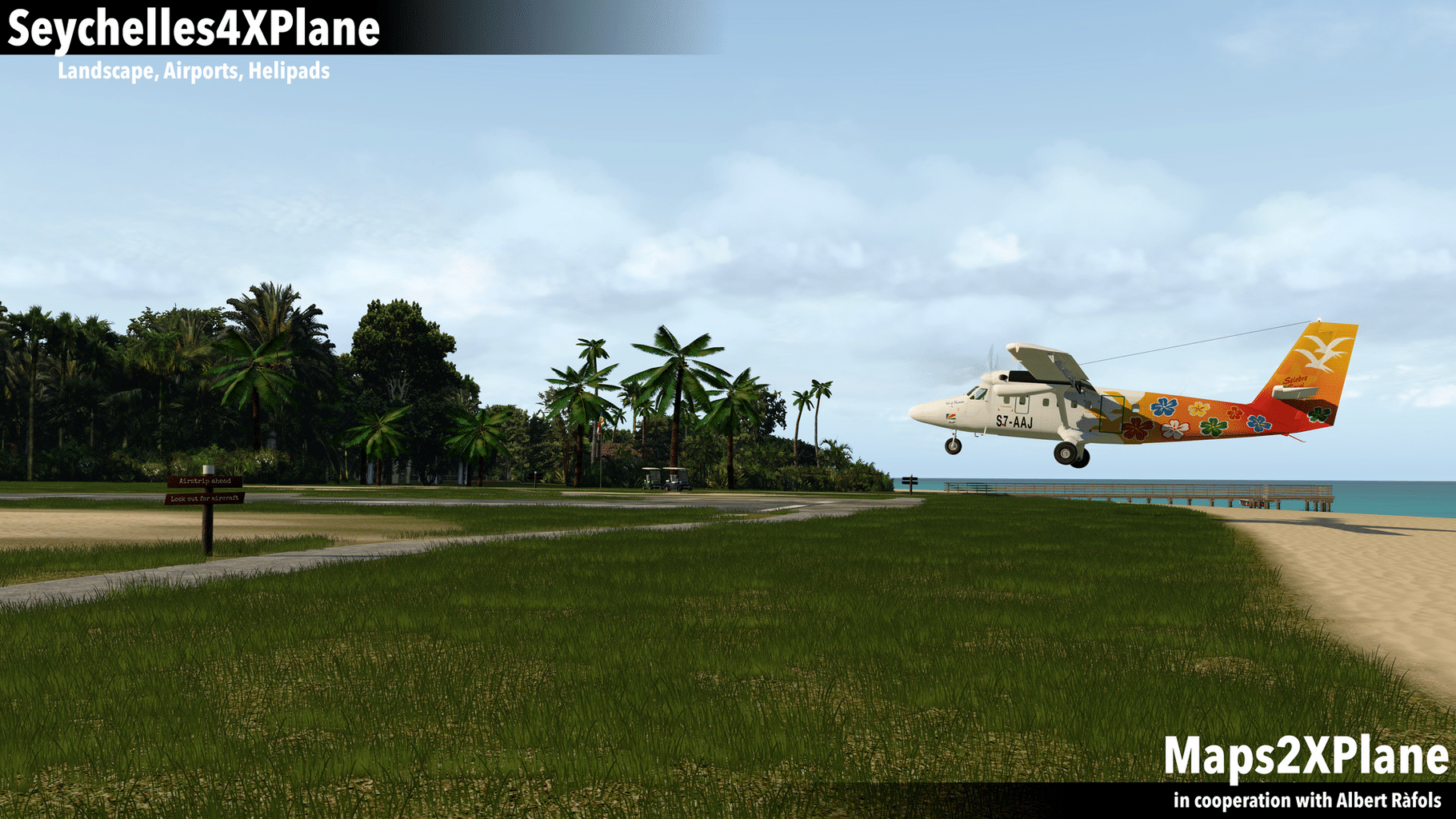 X-Plane 11: Aerosoft Seychelles XP screenshot