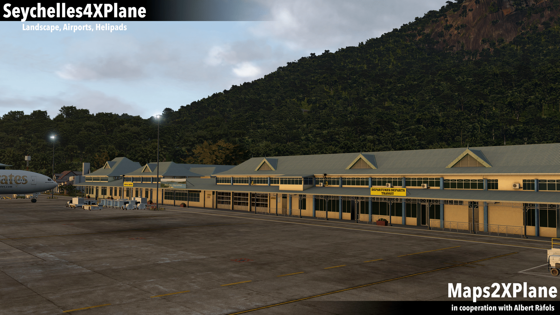 X-Plane 11: Aerosoft Seychelles XP screenshot