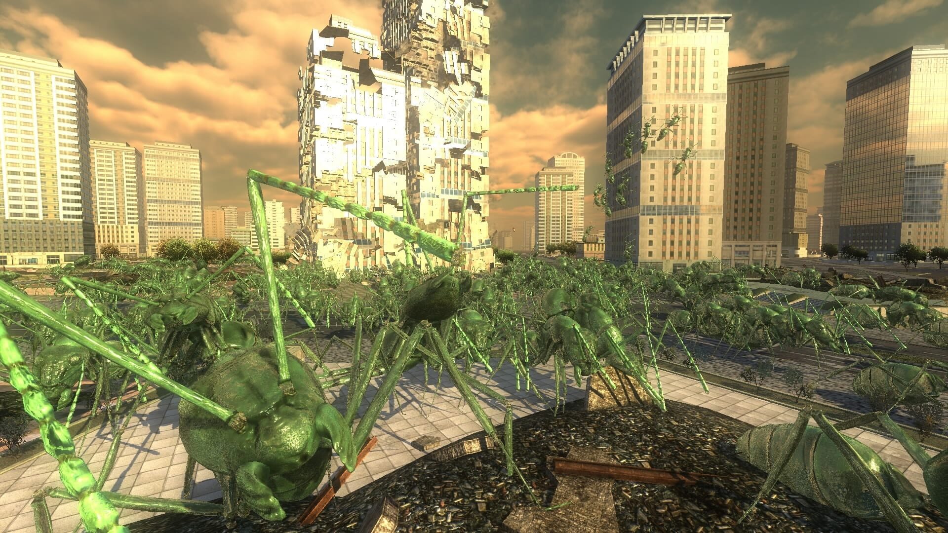 Captura de pantalla - Earth Defense Force 4.1: Mission Pack 1 - Time of the Mutants