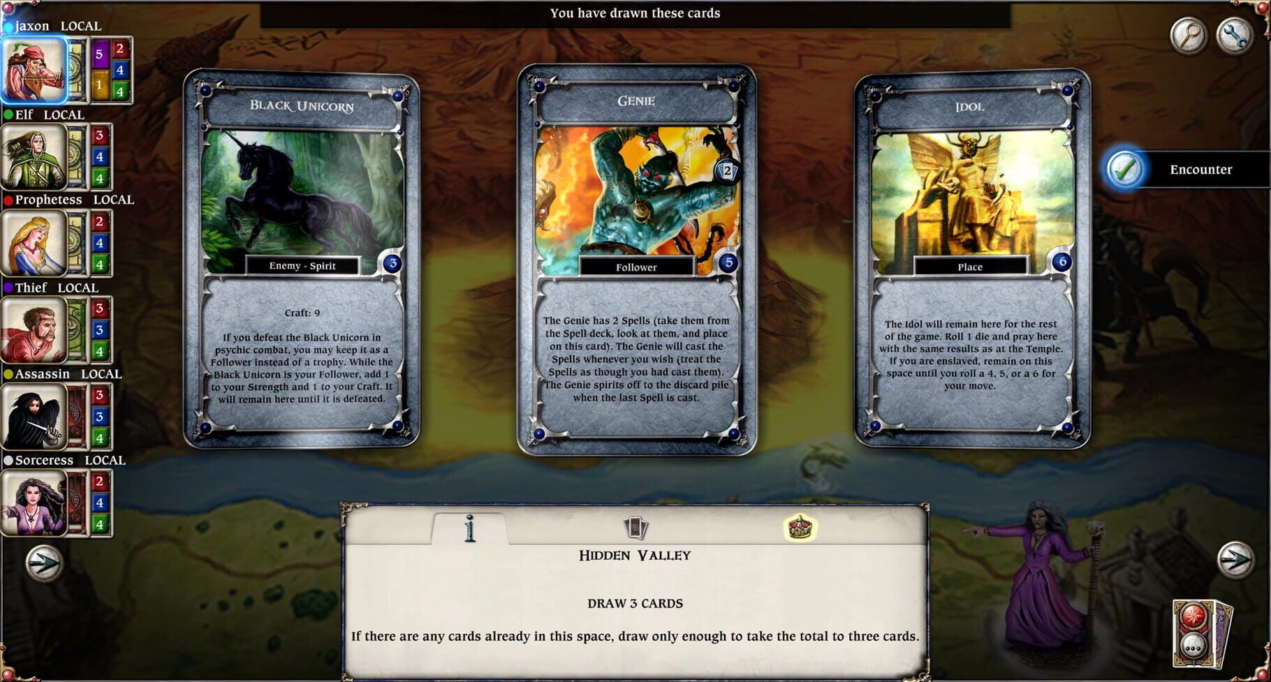 Talisman: The Reaper Expansion - Legendary Deck screenshot