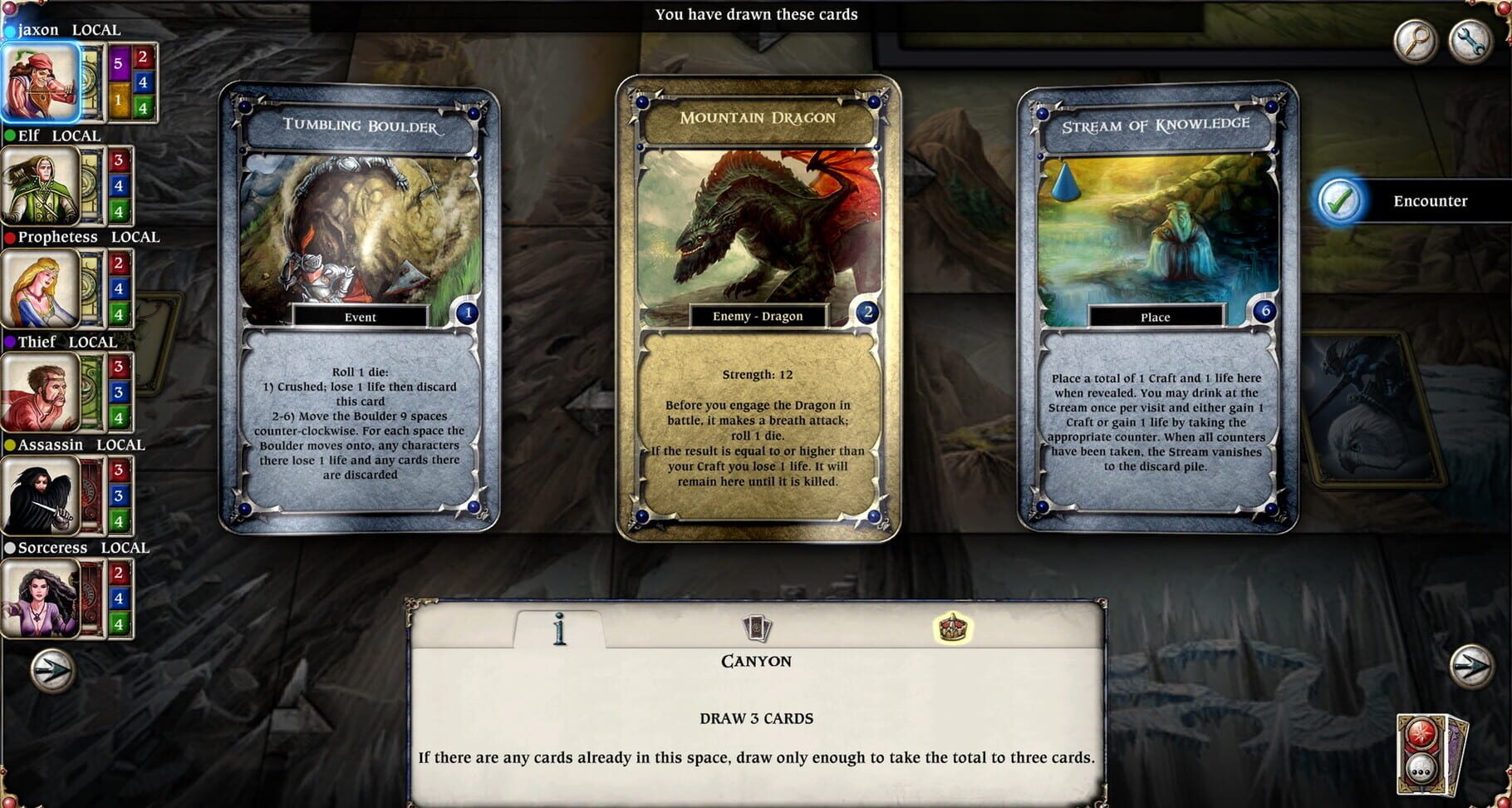 Captura de pantalla - Talisman: The Highland Expansion - Legendary Deck