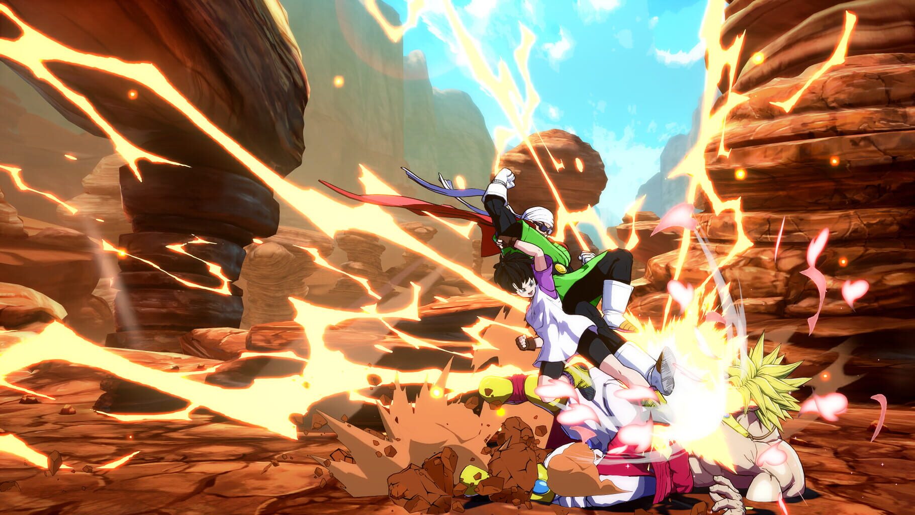 Captura de pantalla - Dragon Ball FighterZ: Videl