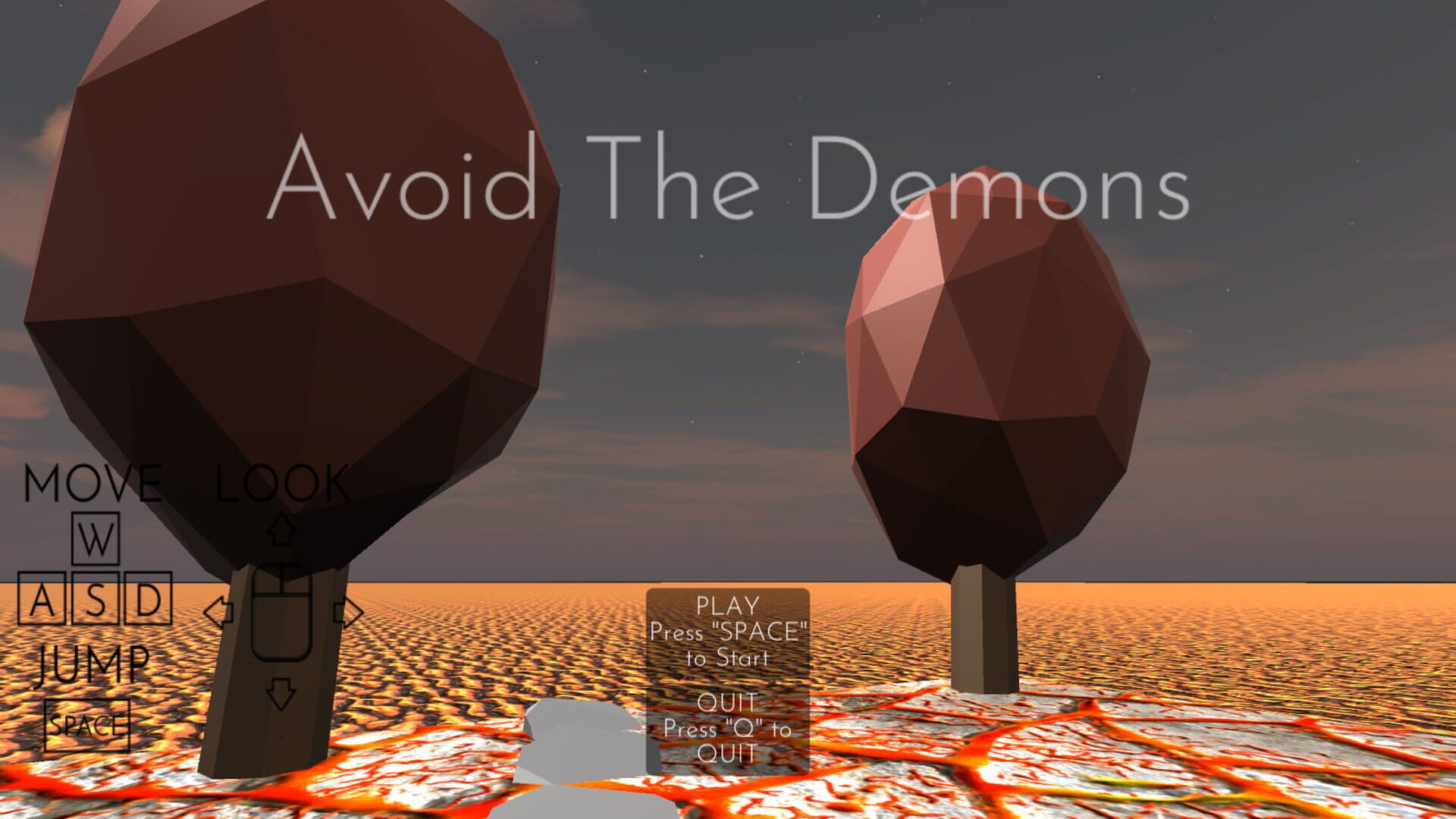 Avoid the Demons - Screenshot